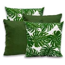 Kit 4 Capas de Almofada 40cmx40cm Gorgurinho Lisas e Estampadas Nova Coleção