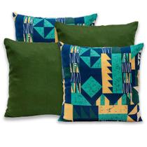 Kit 4 Capas de Almofada 40cmx40cm Gorgurinho Lisas e Estampadas Nova Coleção