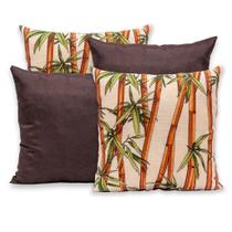 Kit 4 Capas de Almofada com Zíper Gorgurinho 40x40cm