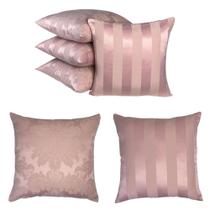 Kit 4 Capas de Almofada Decorativas 45 x 45