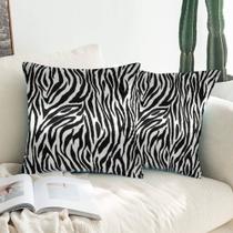 Kit 4 Capas De Almofada Decorativas 45x45 c/ zíper Kit 4 Capas De Almofada Decorativas 45x45 c/ zíper