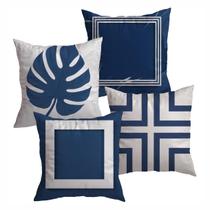 Kit 4 Capas De Almofada Decorativas Costela De Adão Almofadas