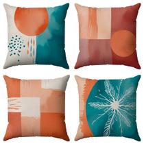 Kit 4 Capas de Almofada Minimalista 8 - 45x45 ID Decor Kit 4 Capas de Almofada Minimalista 8 - 45x45 ID Decor