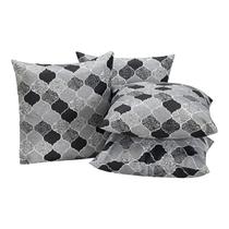 Kit 4 Capas De Almofadas 45x45 Tecido Gorgurinho Linha Decor