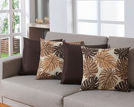 Kit 4 Capas De Almofadas Decorativa Moderna 45x45 - 4 Unidades