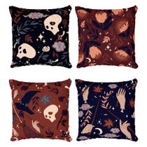 Kit 4 Capas De Almofadas Decorativa Sabrina