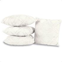 Kit 4 Capas de Almofadas Decorativas 45x45 cm