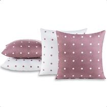 Kit 4 Capas de Almofadas Decorativas 45x45 cm Kit 4 Capas de Almofadas Decorativas 45x45 cm