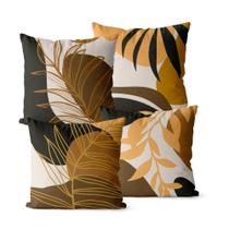 Kit 4 Capas De Almofadas Decorativas 45x45 - Moderna 049 Kit 4 Capas De Almofadas Decorativas 45x45 - Moderna 049
