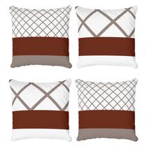 Kit 4 Capas de Almofadas Decorativas Geometric Morph Kit 4 Capas de Almofadas Decorativas Geometric Morph