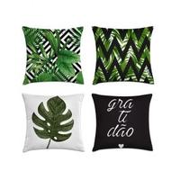 kit 4 capas de almofadas floral gratidão 40x40 kit 4 capas de almofadas floral gratidão 40x40