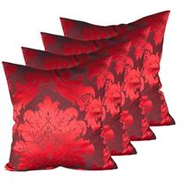 Kit 4 Capas De Almofadas Jacquard Medalhão 60x60 (tamanho Extra Grande) Kit 4 Capas De Almofadas Jacquard Medalhão 60x60 (tamanho Extra Grande)