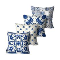 Kit 4 Capas de Almofadas Premium Mdecore 45x45 Kit 4 Capas de Almofadas Premium Mdecore 45x45
