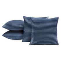 Kit 4 Capas de Almofadas Velvet Bariloche 45cm x 45cm Kit 4 Capas de Almofadas Velvet Bariloche 45cm x 45cm
