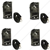 Kit 4 Capas de Couro Baofeng UV5R UV5RA Kit 4 Capas de Couro Baofeng UV5R UV5RA
