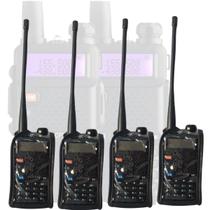 Kit 4 Capas De Couro Protetora Para Rádio Baofeng 777S / 888S
