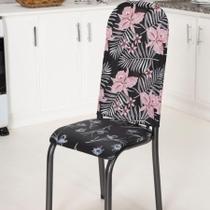 Kit 4 Capas Encosto Cadeira Ferro Tubular Cozinha E Jantar Kit 4 Capas Encosto Cadeira Ferro Tubular Cozinha E Jantar