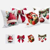 Kit 4 Capas Natalinas 45X45