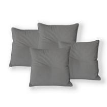 Kit 4 Capas Para Almofada Quadrada Boucle 50x50cm - 7 Decor