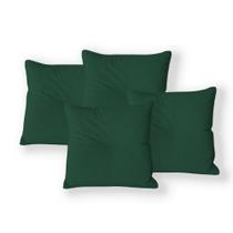 Kit 4 Capas Para Almofada Quadrada Veludo 40x40cm - 7 Decor