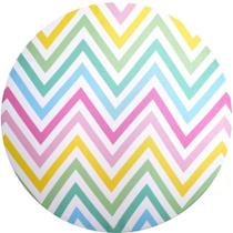 Kit 4 Capas para Sousplat Zigzag Alegria 35cm Poliéster Reutilizável Rosa Maison Charlo Kit 4 Capas para Sousplat Zigzag Alegria 35cm Poliéster Reutilizável Rosa Maison Charlo