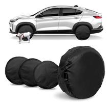 Kit 4 Capas Protetor de Roda Pneu Aro 18 19 20 Impermeável Xixi 72cm Kit 4 Capas Protetor de Roda Pneu Aro 18 19 20 Impermeável Xixi 72cm