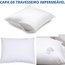 Kit 4 Capas Protetora De Travesseiro Impermeável Hospitalar - Lar Têxtil