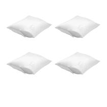 Kit 4 Capas Protetora Para Travesseiro Impermeável Branca - Edromania