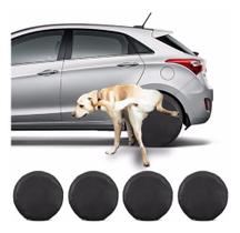 Kit 4 Capas Protetoras de Rodas Pneu 100% Impermeável Proteção Automotiva