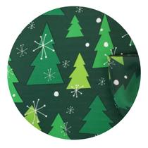 Kit 4 Capas Sousplat árvore De Natal Verde 35cmx35cm - UN / 4 Kit 4 Capas Sousplat árvore De Natal Verde 35cmx35cm - UN / 4