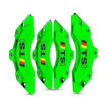 Kit 4 Capas Verde Pinça De Freio Tsi Universal + Cola 50G