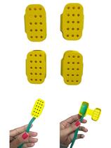 Kit 4 Capinhas Protetora Escova Dente Protetor Cerdas Dental