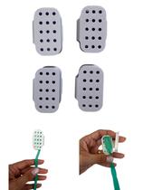 Kit 4 Capinhas Protetora Escova Dente Protetor Cerdas Dental