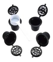 Kit 4 Cápsulas Nespresso Reutilizável + Dosador Kit 4 Cápsulas Nespresso Reutilizável + Dosador