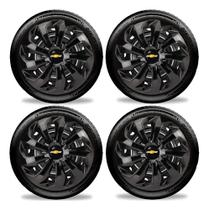 Kit 4 Carlota Aro 15 Chevrolet Cobalt Spin Jogo Calotas Montana Ls Lt Ltz