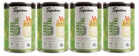 kit 4 Carne Vegetal Moída Vegetariano SuperBom 400g