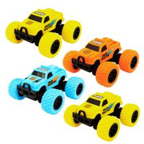 Kit 4 Carrinhos Amortecedor Monster Truck Hip Hop 4x4 Friccão Kit 4 Carrinhos Amortecedor Monster Truck Hip Hop 4x4 Friccão