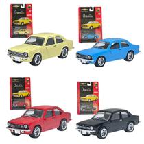 Kit 4 Carrinhos Em Metal Chevrolet Chevette 1975 1:64 Original Licenciado GM, CKS, Pneus De Borracha Kit 4 Carrinhos Em Metal Chevrolet Chevette 1975 1:64 Original Licenciado GM, CKS, Pneus De Borracha
