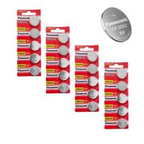 Kit 4 Cartelas Pilhas Baterias Panasonic Cr2032 3V 20 Unid