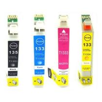 Kit 4 Cartucho 135 133 Tx125 Tx123 T25 Tx133 Tx135