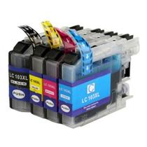 Kit 4 Cartucho Compatível Brother Lc103 105 107 109 4310dw 4