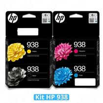 Kit 4 Cartucho HP 938 Preto E Color 9130 9730 Original Kit 4 Cartucho HP 938 Preto E Color 9130 9730 Original