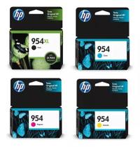 kit 4 Cartucho HP 954xl Preto 954 Color 7740 8720 8210 original