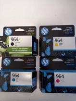 kit 4 Cartucho HP 964xl Preto 964 Color Para 9010/9020