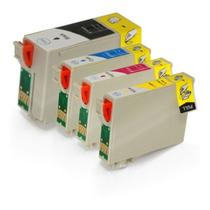 Kit 4 Cartucho T140 1401 Tx560wd Tx620 Tx641 T42