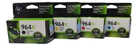 Kit 4 Cartuchos 964xl Preto Coloridos Originais