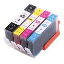 Kit 4 Cartuchos Compatível 670xl Para 3525 5525 4615 4625