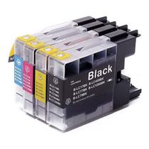Kit 4 Cartuchos Compatível Brother Lc75 Lc79 J6910dw J430w J