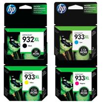 Kit 4 Cartuchos Genuino 932xl B 933xl C Y M Office-jet 7610 7110 7612 7510 7100
