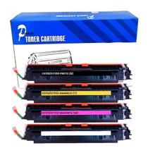 Kit 4 Cartuchos Toner Cf350a Ce310a Compatível CP1020 CP1025 M175A M175NW CP1025NW